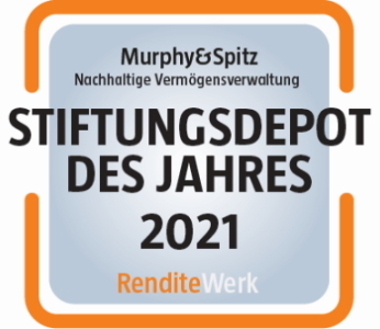 Siegel Renditewerk - Stiftungsdepot des Jahres